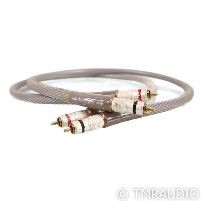 Acoustic Zen Silver Reference II RCA Cables; 1m Pair Interconnects