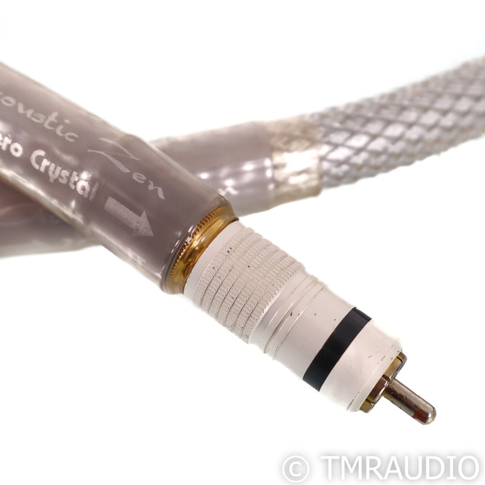 Acoustic Zen Silver Reference II RCA Cables; 1m Pair Interconnects