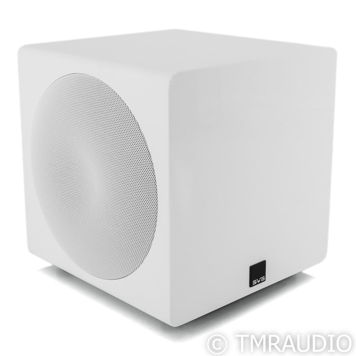 SVS 3000 Micro Dual 8" Powered Subwoofer; Piano Gloss White