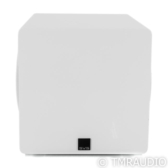 SVS 3000 Micro Dual 8" Powered Subwoofer; Piano Gloss White