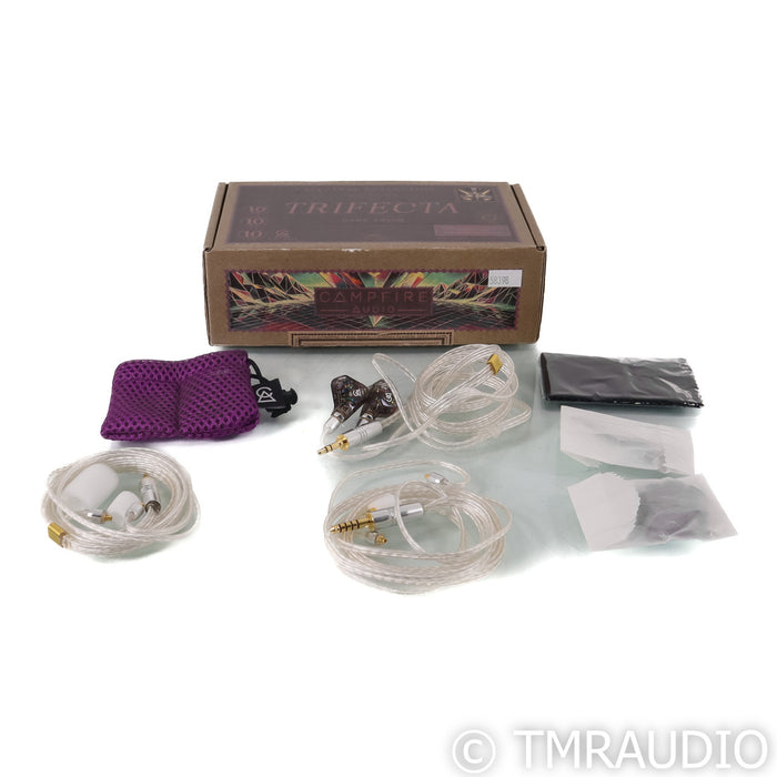 Campfire Audio Trifecta In-Ear Monitors; Dark Prism Pair