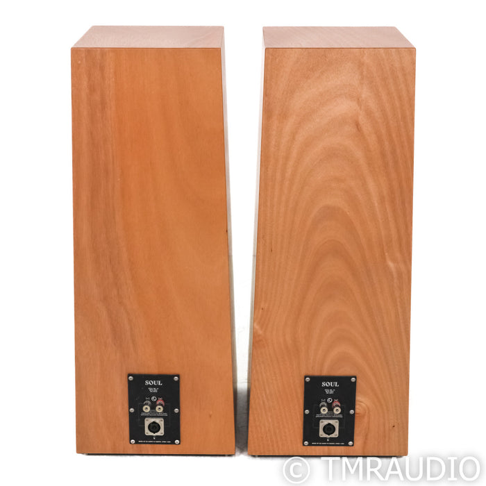 Zu Audio Soul Mk. IV Floorstanding Speakers; Natural Okoume Pair; Mk 6