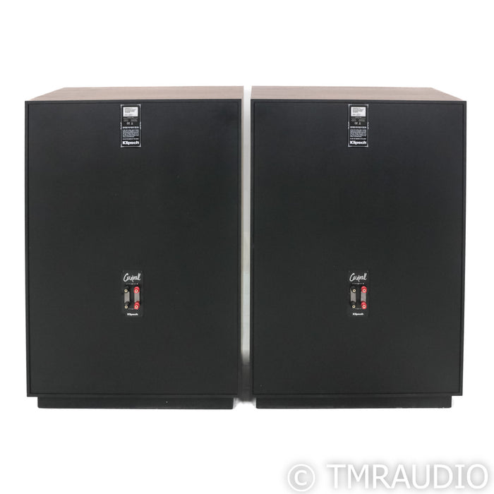 Klipsch Cornwall IV Floorstanding Speakers; American Walnut Pair