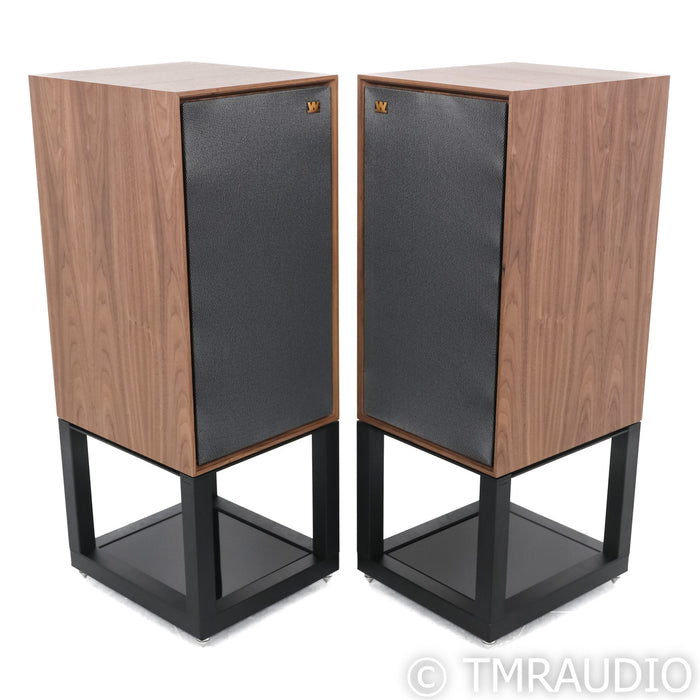 Wharfedale Dovedale Bookshelf Speakers; Walnut Pair w/ Stands (Demo; Full Warranty)
