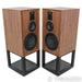 Wharfedale Dovedale Bookshelf Speakers; Walnut Pair w/ Stands (Demo; Full Warranty)