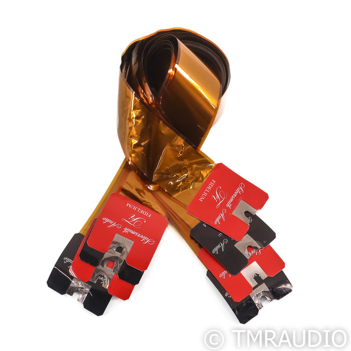 Silversmith Audio Fidelium Speaker Cables; 6ft Pair