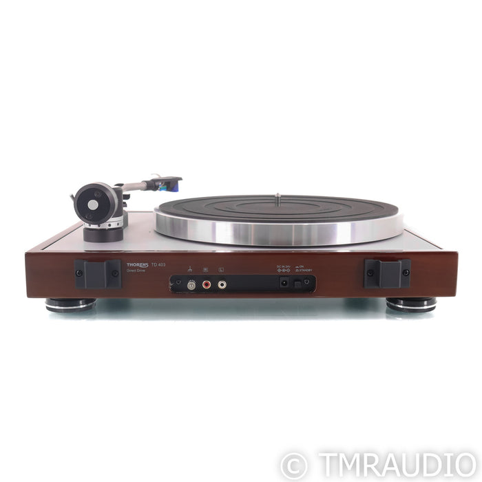 Thorens TD-403 Direct Drive Turntable; Ortofon MM Blue Cartridge; Walnut HG