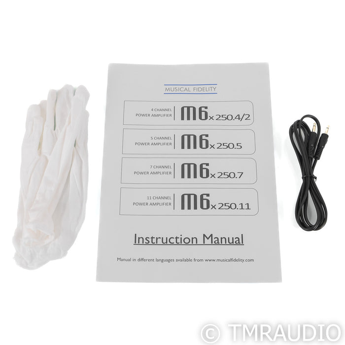 Musical Fidelity M6x 250.11 11-Channel Power Amplifier; (Open Box)