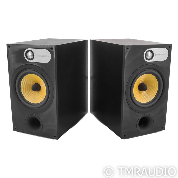 B&W 685 Bookshelf Speakers; Black Pair