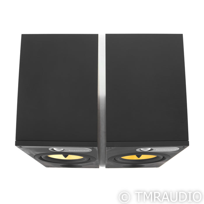 B&W 685 Bookshelf Speakers; Black Pair