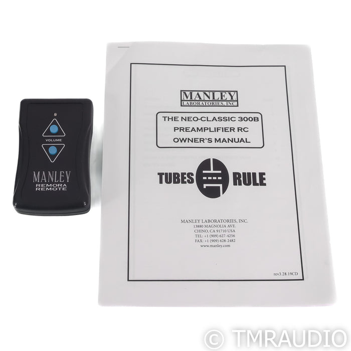 Manley Laboratories Neo Classic 300B RC Stereo Tube Preamplifier