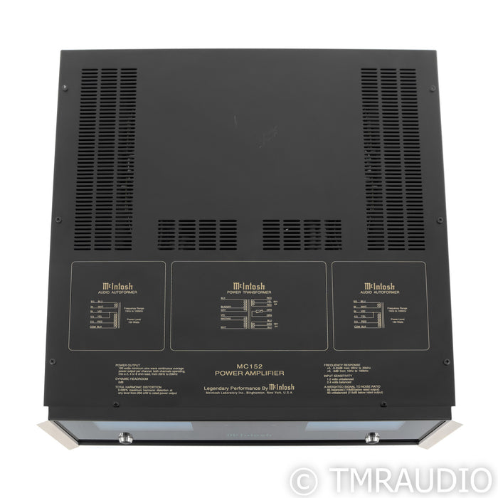 McIntosh MC152 Stereo Power Amplifier; MC-152