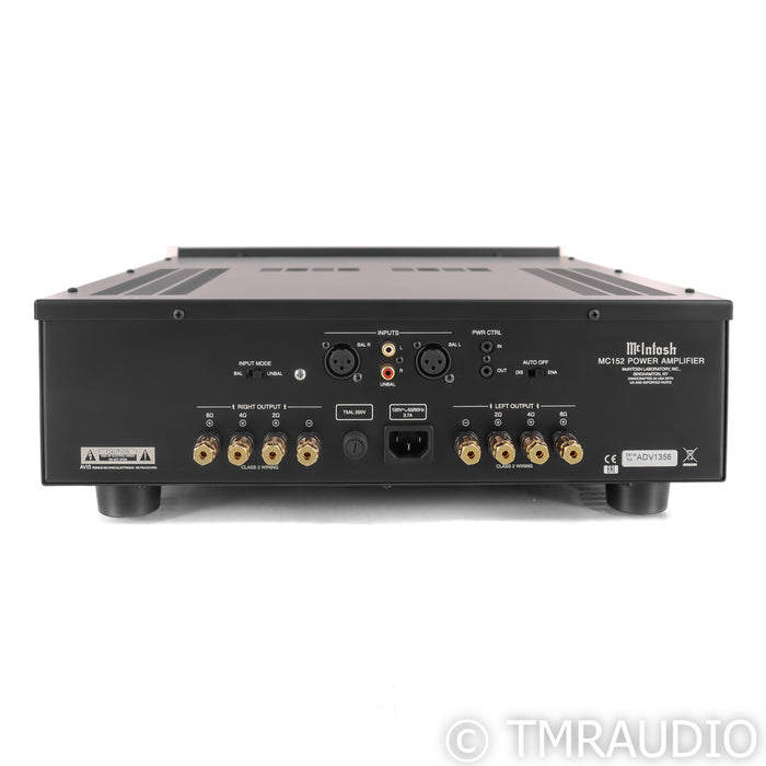 McIntosh MC152 Stereo Power Amplifier; MC-152
