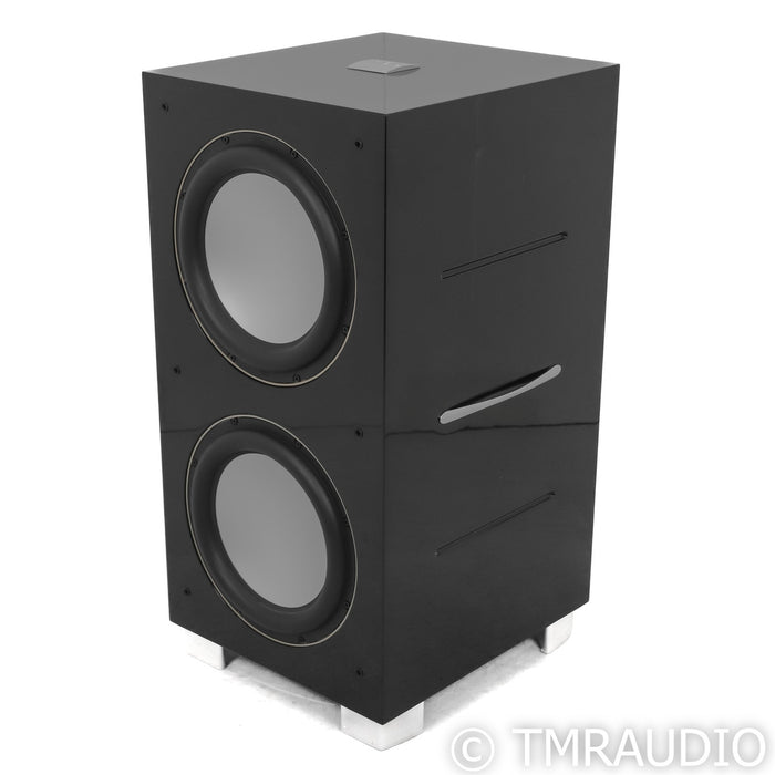 REL 212/SE Dual 12” Powered Subwoofer; 212/SE; Piano Black