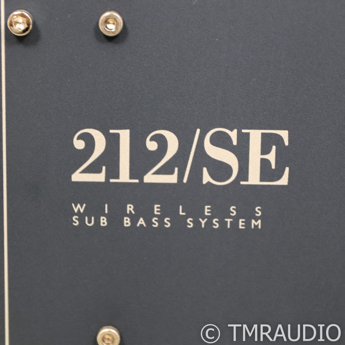 REL 212/SE Dual 12” Powered Subwoofer; 212/SE; Piano Black