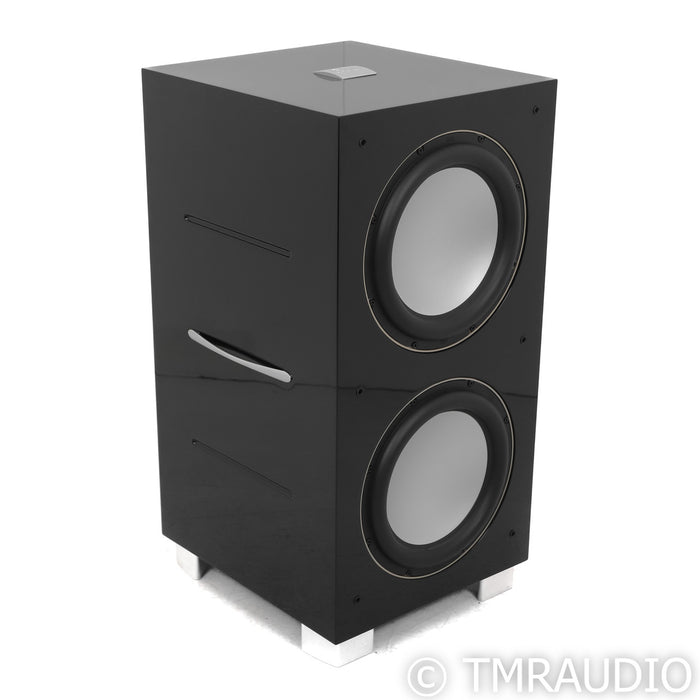 REL 212/SE Dual 12” Powered Subwoofer; 212/SE; Piano Black