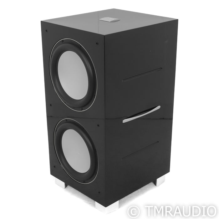 REL 212/SE Dual 12” Powered Subwoofer; 212/SE; Piano Black