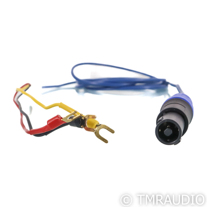 REL BassLine Blue Subwoofer Cable; 3m Speakon Interconnect