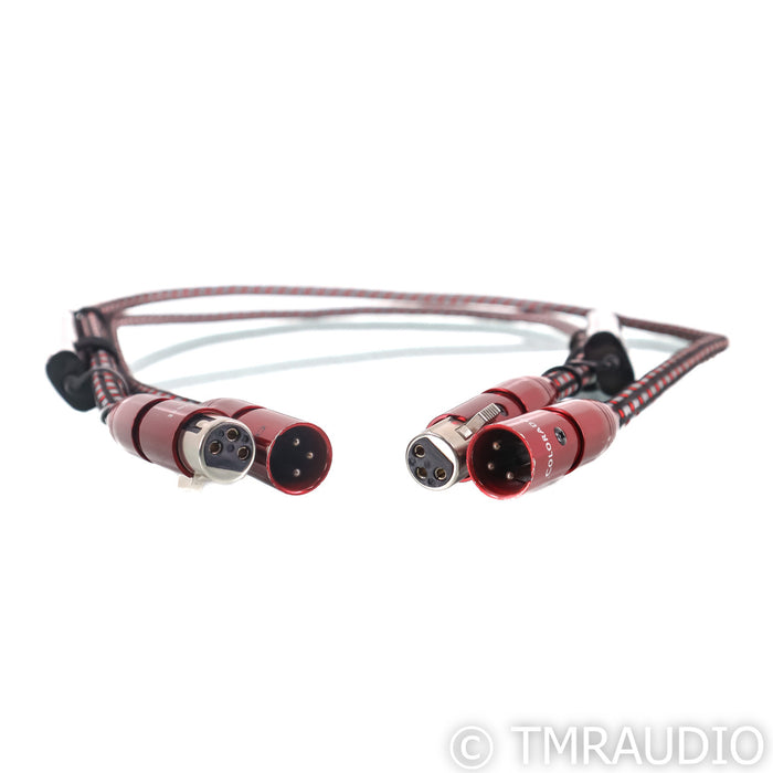 AudioQuest Colorado XLR Cables; 1m Pair Balanced Interconnects