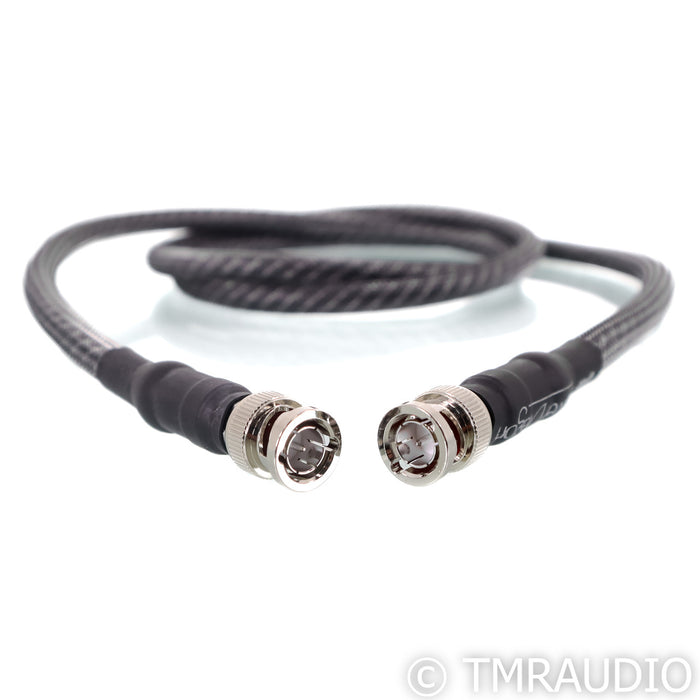 Moon Audio Silver Dragon BNC Digital Coaxial Cable; Single 4.5ft Interconnect