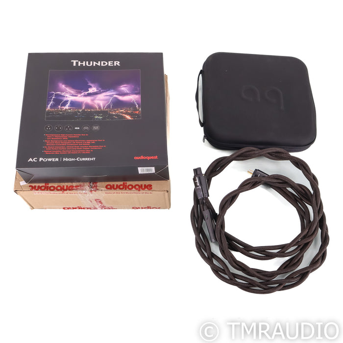 AudioQuest Thunder High Current Power Cable; 3m AC Cord; 72v DBS