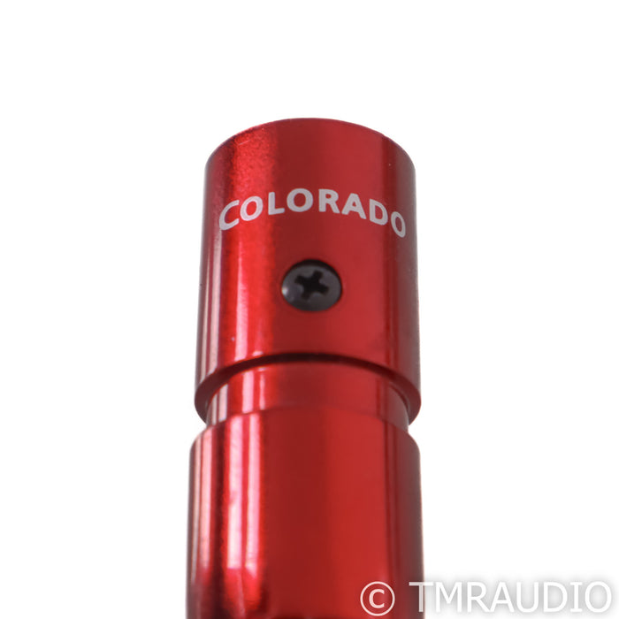 AudioQuest Colorado XLR Cables; 0.75m Pair Balanced Interconnects; 72v DBS