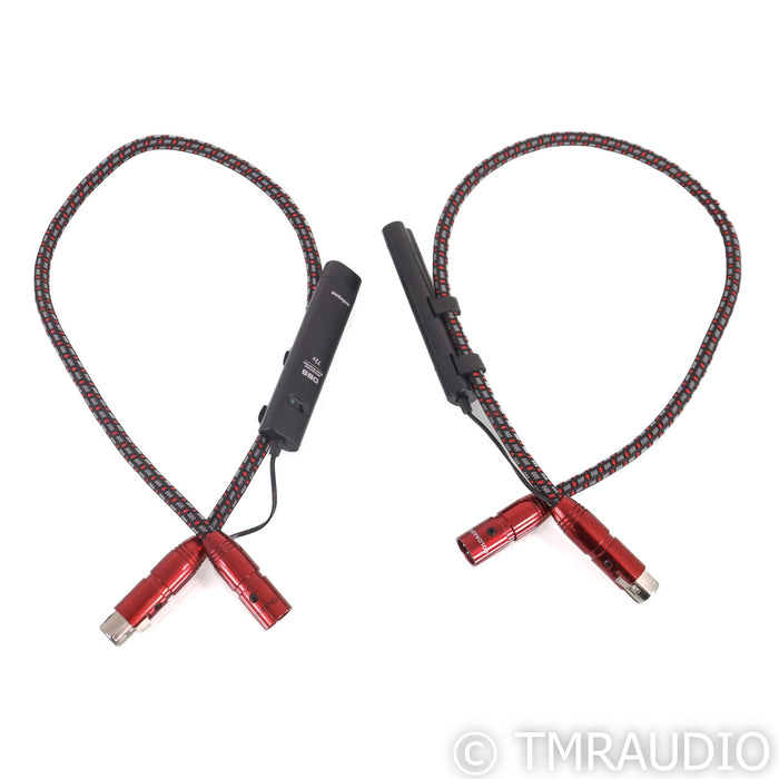 AudioQuest Colorado XLR Cables; 0.75m Pair Balanced Interconnects; 72v DBS