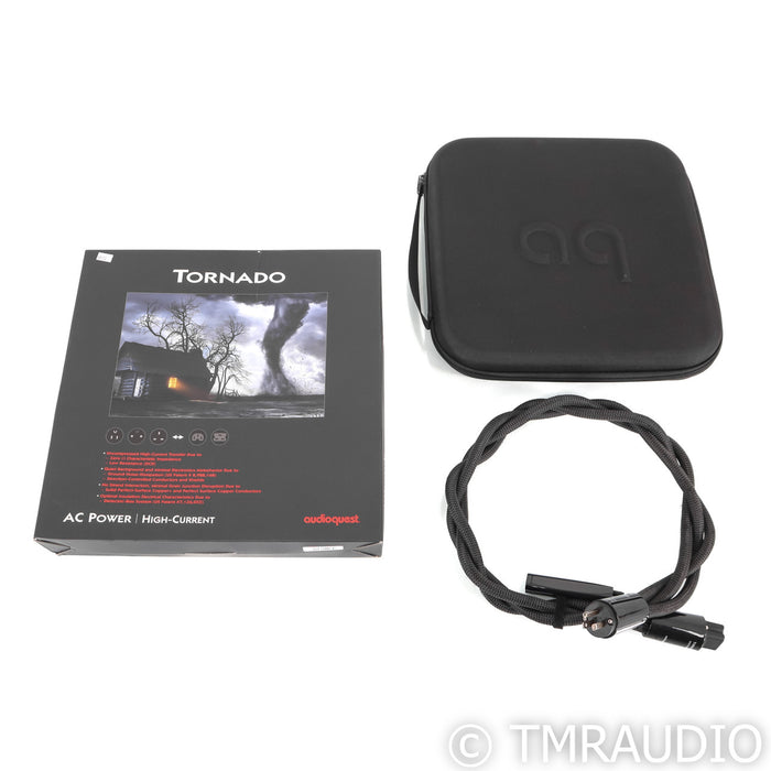 AudioQuest Tornado High Current Power Cable; 1m AC Cord; 72v DBS (20 Amp)