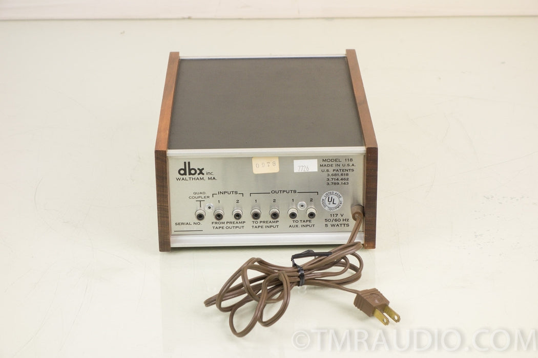 DBX 118 Dynamic Range Enhancer