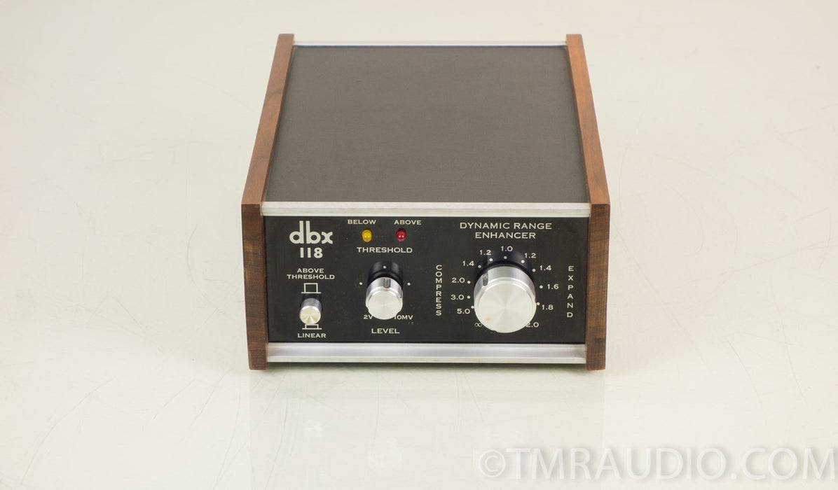 DBX 118 Dynamic Range Enhancer