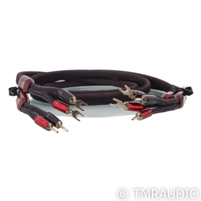 AudioQuest FireBird ZERO Speaker Cables; 8ft Pair; 72v DBS