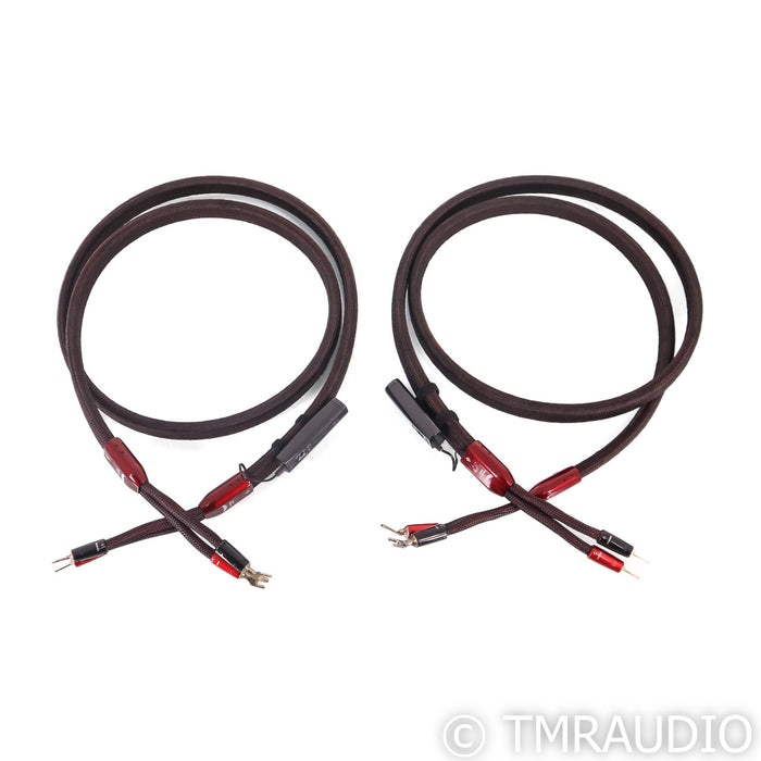 AudioQuest FireBird ZERO Speaker Cables; 8ft Pair; 72v DBS
