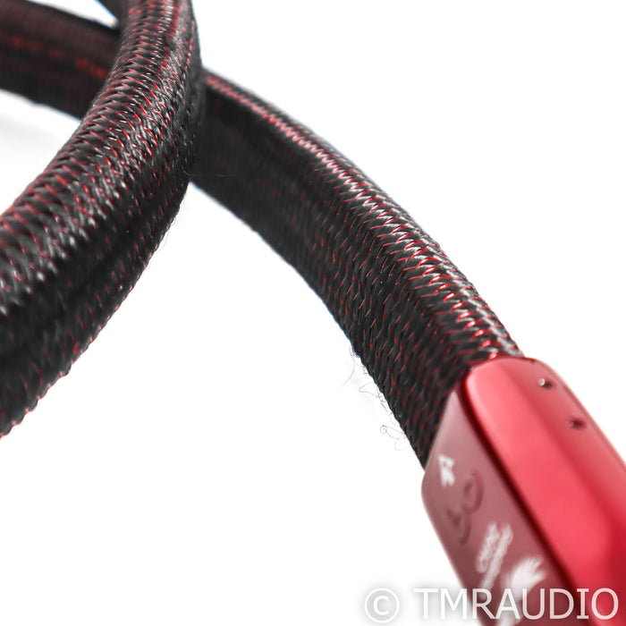 AudioQuest FireBird ZERO Speaker Cables; 8ft Pair; 72v DBS