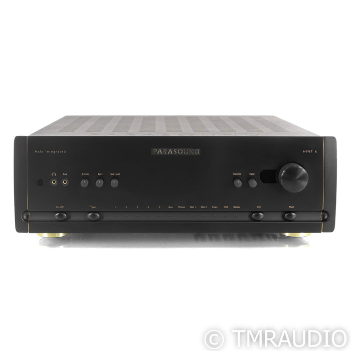 Parasound Halo Hint 6 Stereo Integrated Amplifier; MM/MC Phono; DAC