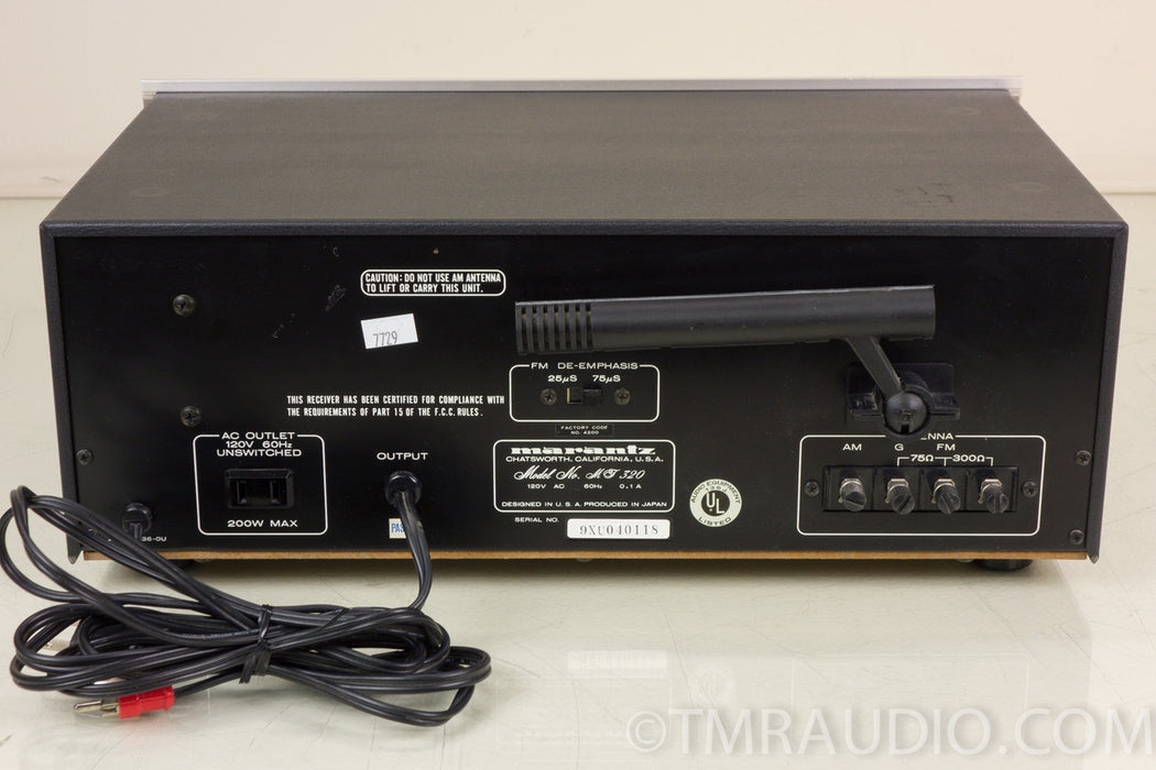 Marantz MT 320 Vintage Am / FM Stereo Tuner