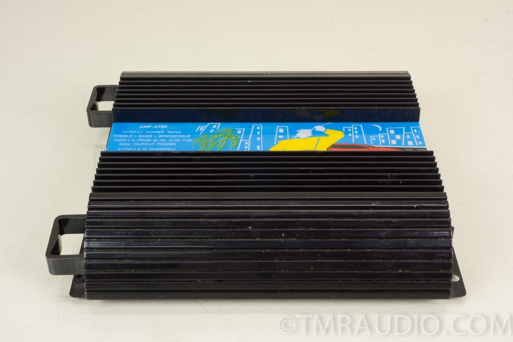 Rockwood AMP-479 2 Channel Bridgeable Power Car Amplifier