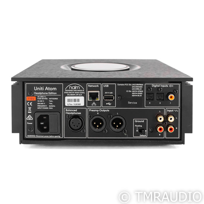 Naim Uniti Atom HE DAC / Network Streamer; Headphone Edition; D/A Converter