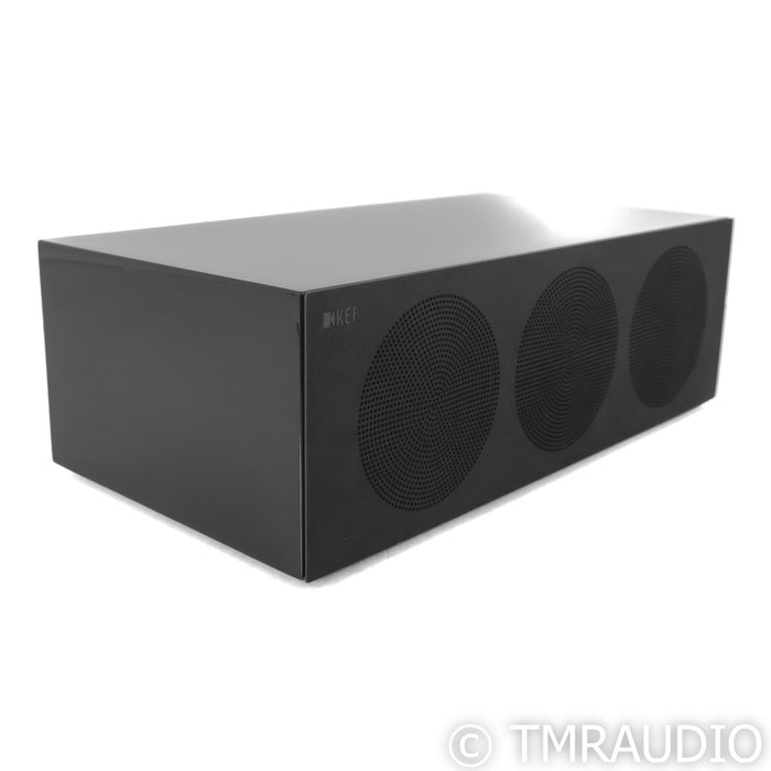 KEF R2 Meta Center Speaker; Black Gloss