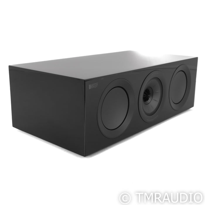 KEF R2 Meta Center Speaker; Black Gloss