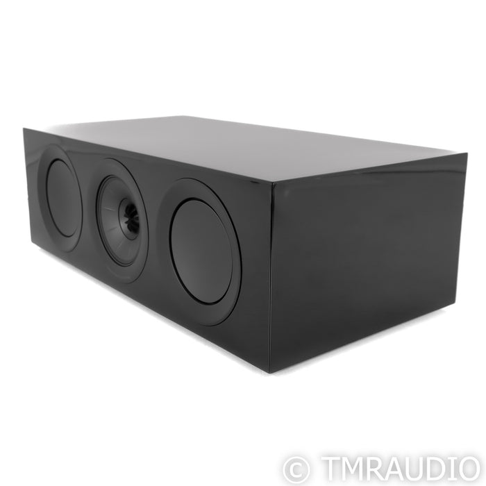 KEF R2 Meta Center Speaker; Black Gloss