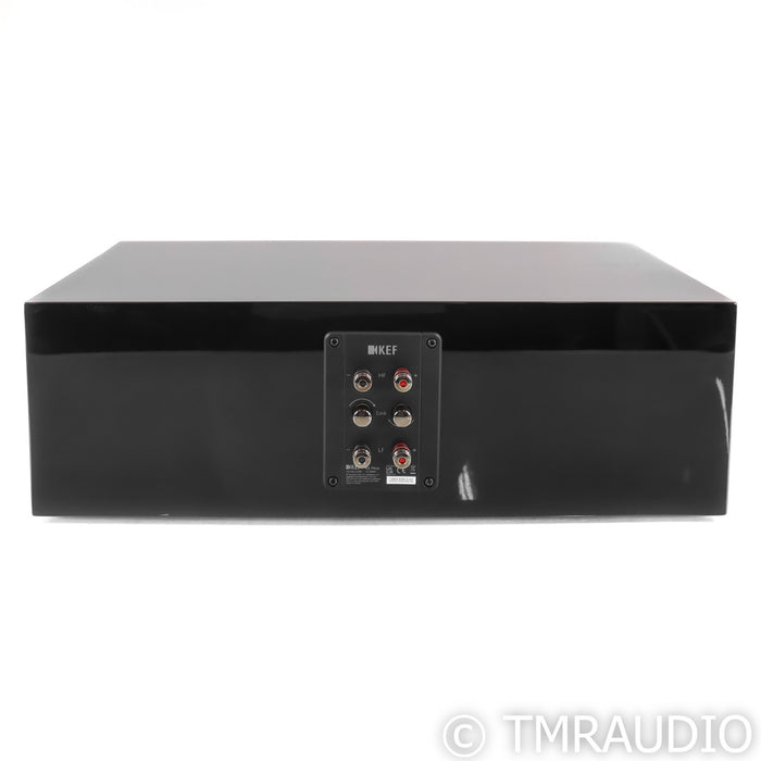 KEF R2 Meta Center Speaker; Black Gloss