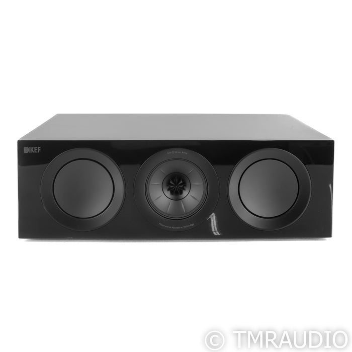 KEF R2 Meta Center Speaker; Black Gloss