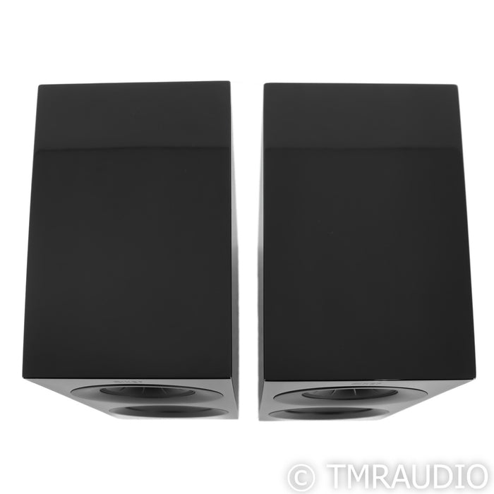 KEF R3 Meta Bookshelf Speakers; Black Gloss pair