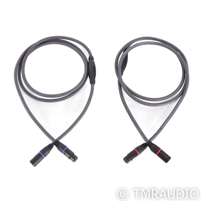 Transparent Audio MusicLink Balanced XLR Cables; 2m Pair Balanced Interconnects