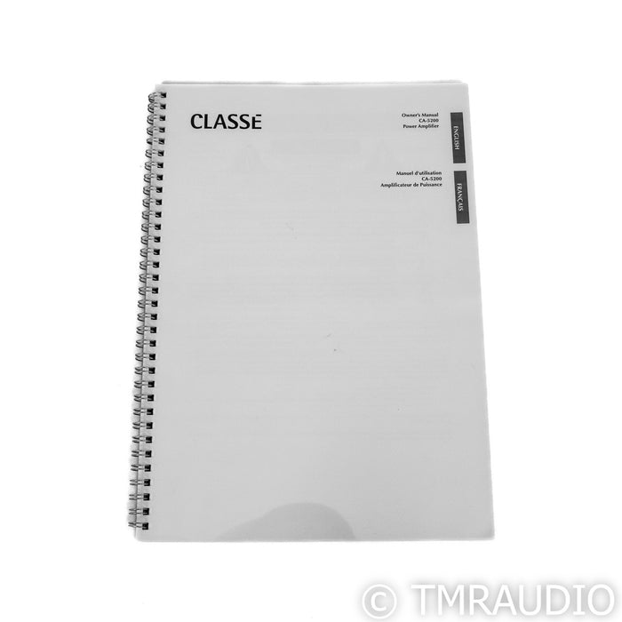 Classe CA5200 Five Channel Power Amplifier