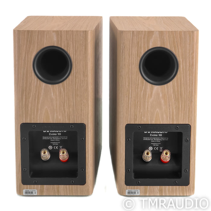 Dynaudio Evoke 10 Bookshelf Speakers; Blonde Wood Pair