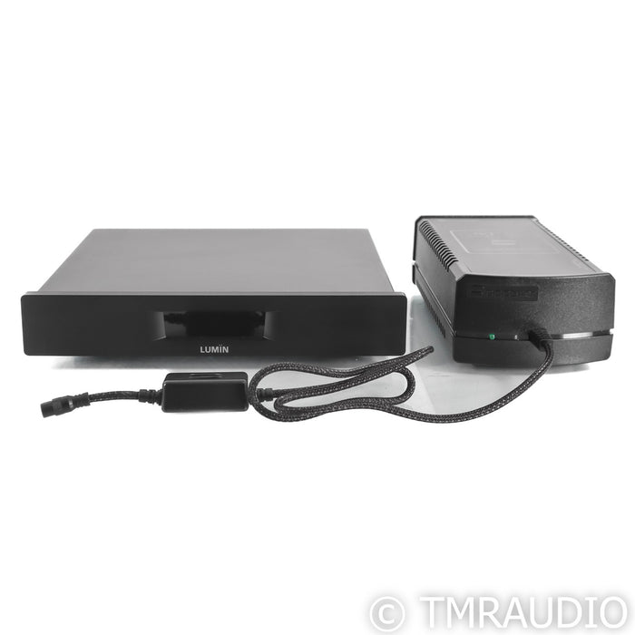 Lumin D2 Network Streamer; Upgraded Sbooster Linear PSU