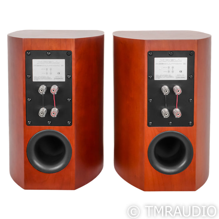 Krell Resolution 3 Bookshelf Speakers; Cherry Pair (No Grills)