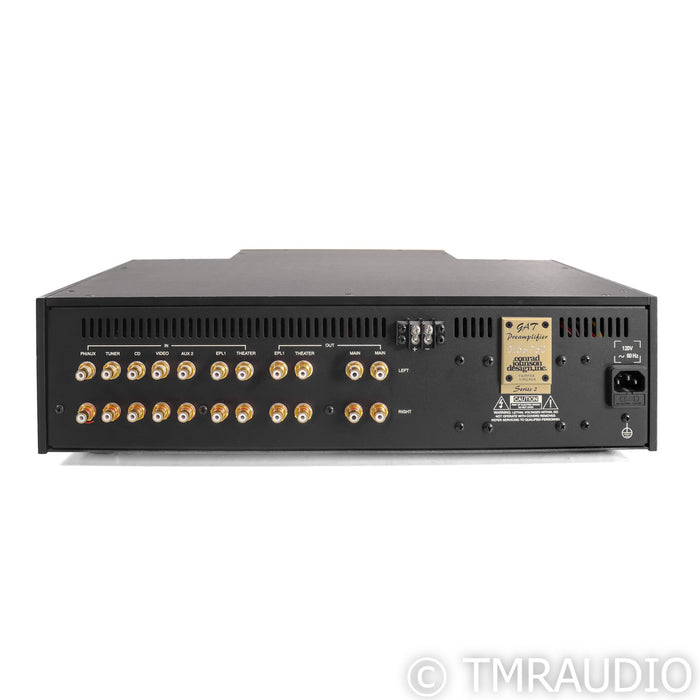 Conrad Johnson GAT-S2 Stereo Tube Preamplifier; Series 2