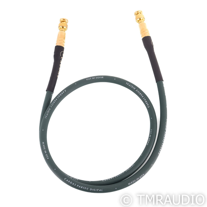 Cardas Parsec RCA Digital Coaxial Cable; Single 1m Interconnect
